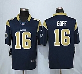 Nike Limited St. Louis Rams #16 Jared Goff Navy Blue Team Color Men's Stitched NFL Jersey,baseball caps,new era cap wholesale,wholesale hats